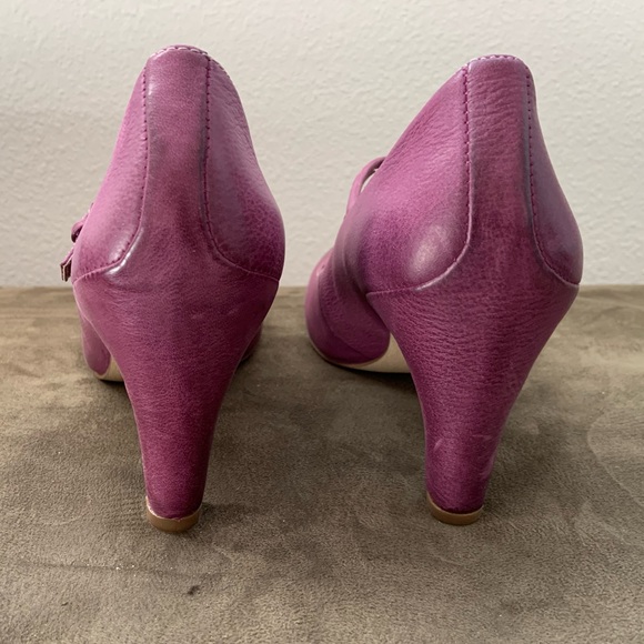 ECCO Aubergine Pumps (eggplant-ish, purple) 8-8.5 - Picture 3 of 6